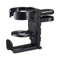 Porte-Gobelet de Bureau avec Support Casque Intégré Noir