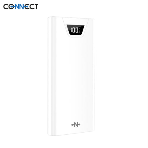 Batterie Externe Power Bank CONNECT MC-BE10B01 10000mAh Blanc - RM34 Repair Mobile Béziers