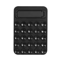 Support Ventouse Silicone avec Pied Intégré Noir