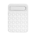 Support Ventouse Silicone avec Pied Intégré Blanc