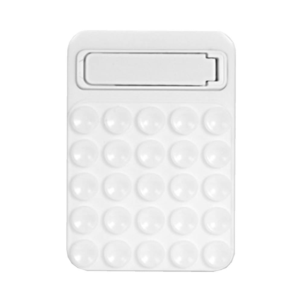 Support Ventouse Silicone avec Pied Intégré Blanc