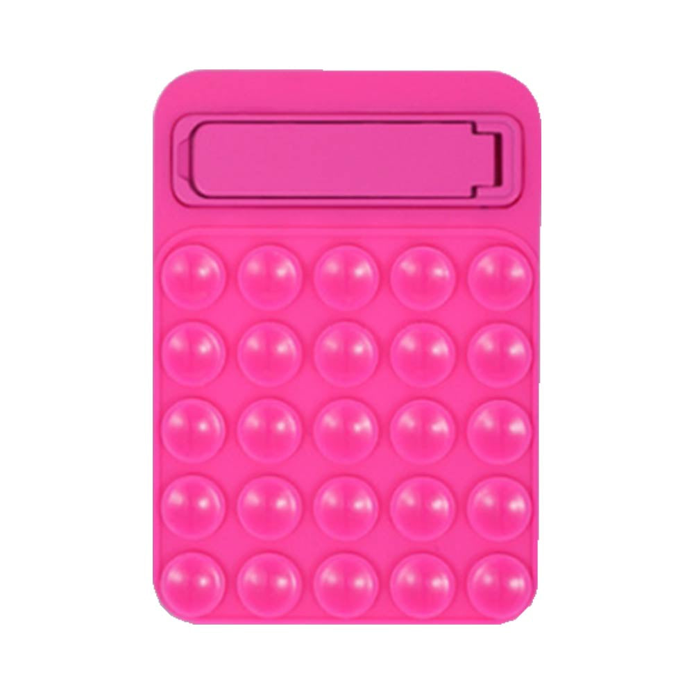Support Ventouse Silicone avec Pied Intégré Rose