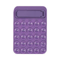 Support Ventouse Silicone Avec Pied Intégré Violet