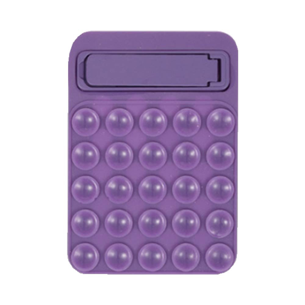 Support Ventouse Silicone Avec Pied Intégré Violet
