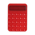 Support Ventouse Silicone avec Pied Intégré Rouge