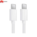 Câble Data USB-C vers USB-C Huawei 04071375 66W 3.3A (1.8m) Blanc