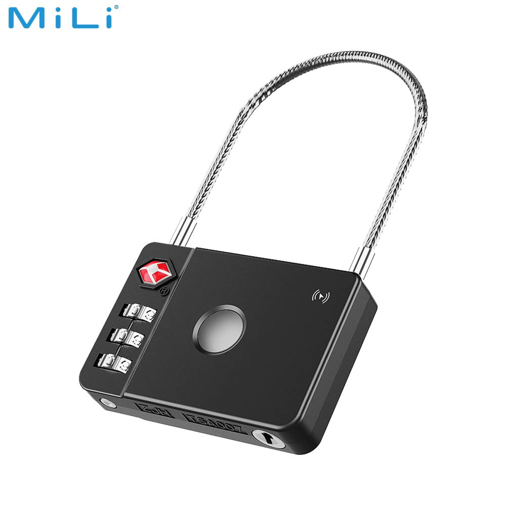 Traceur GPS MILI MiLock iOS Apple Find My Noir