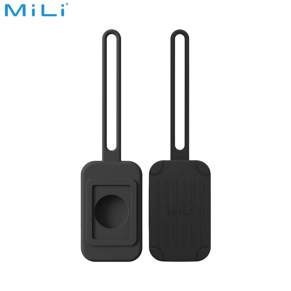 Traceur GPS MILI Luggage Tag Étiquette Bagage avec MiTag Intégrée Android Google Find Hub Noir