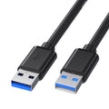 Rallonge Câble USB 3.0 Mâle vers Mâle 5m - Noir