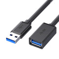 Rallonge Câble USB 3.0 Mâle vers Femelle 0,5m - Noir