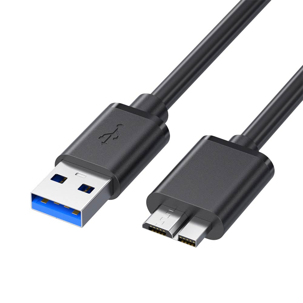 Câble USB Mâle vers Micro USB-B Mâle 1m - Noir