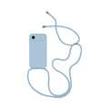 Coque avec Cordon Apple iPhone Air Bleu Clair