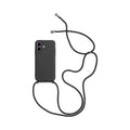 Coque avec Cordon Apple iPhone 17 Noir