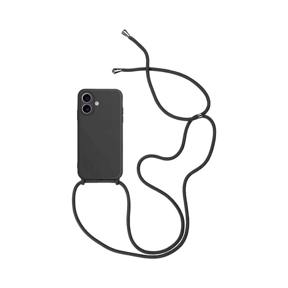 Coque avec Cordon Apple iPhone 17 Noir