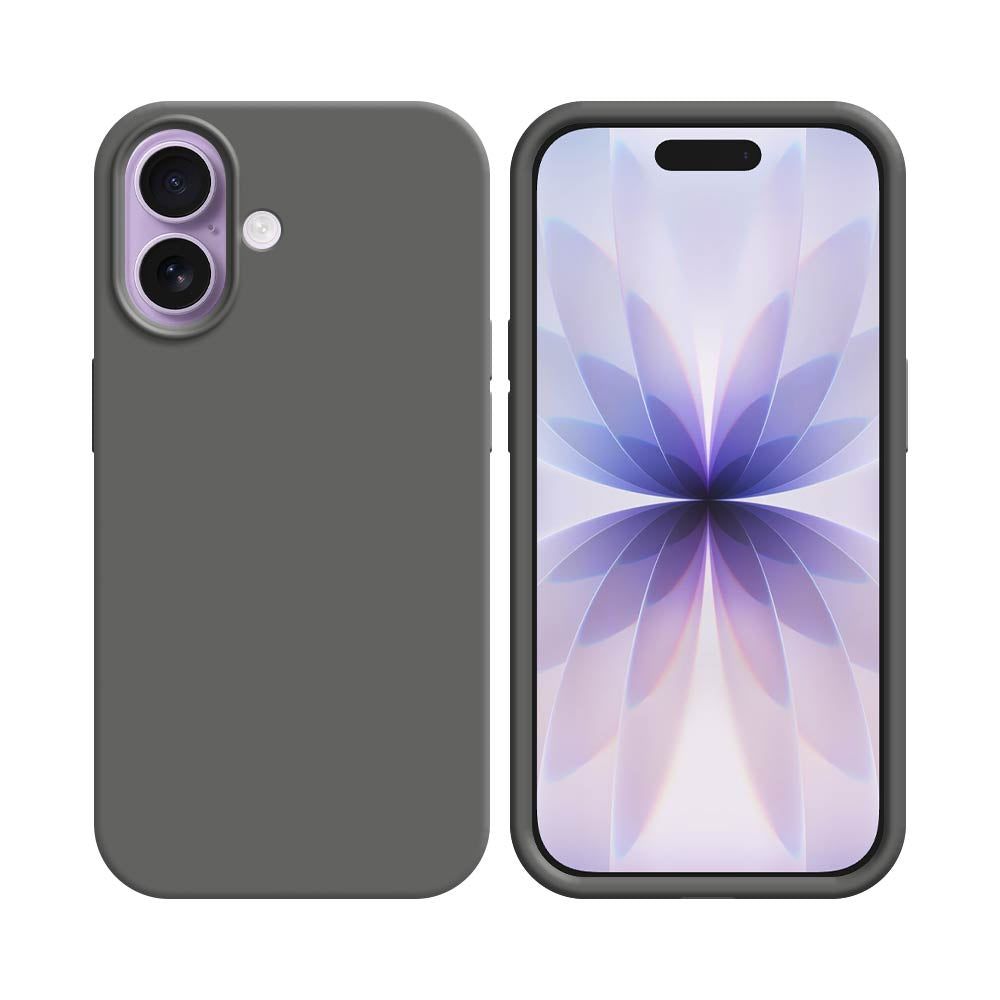 Coque Compatible Apple iPhone 17 Gris Foncé