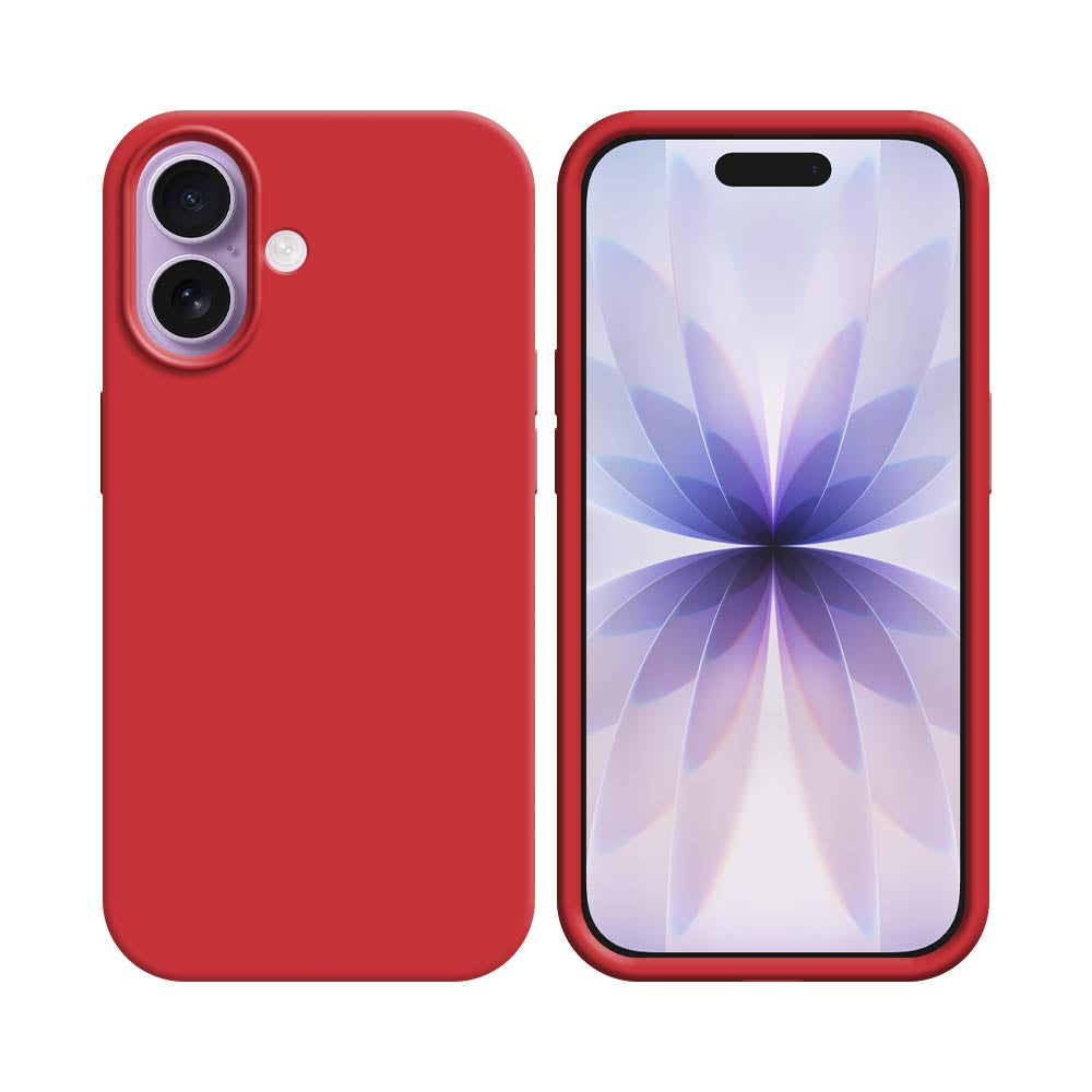 Coque Compatible Apple iPhone 17 Rouge