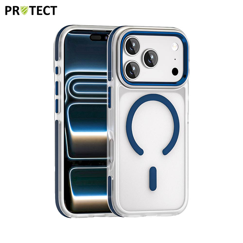 Coque MS01 MagSafe PROTECT Apple iPhone 17 Pro Bleu