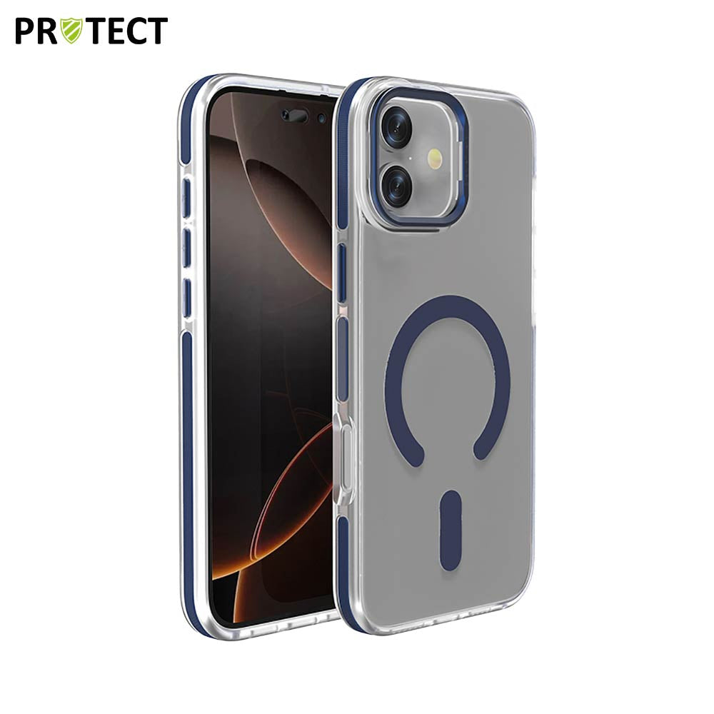 Coque MS01 MagSafe PROTECT Apple iPhone 16 Plus Bleu