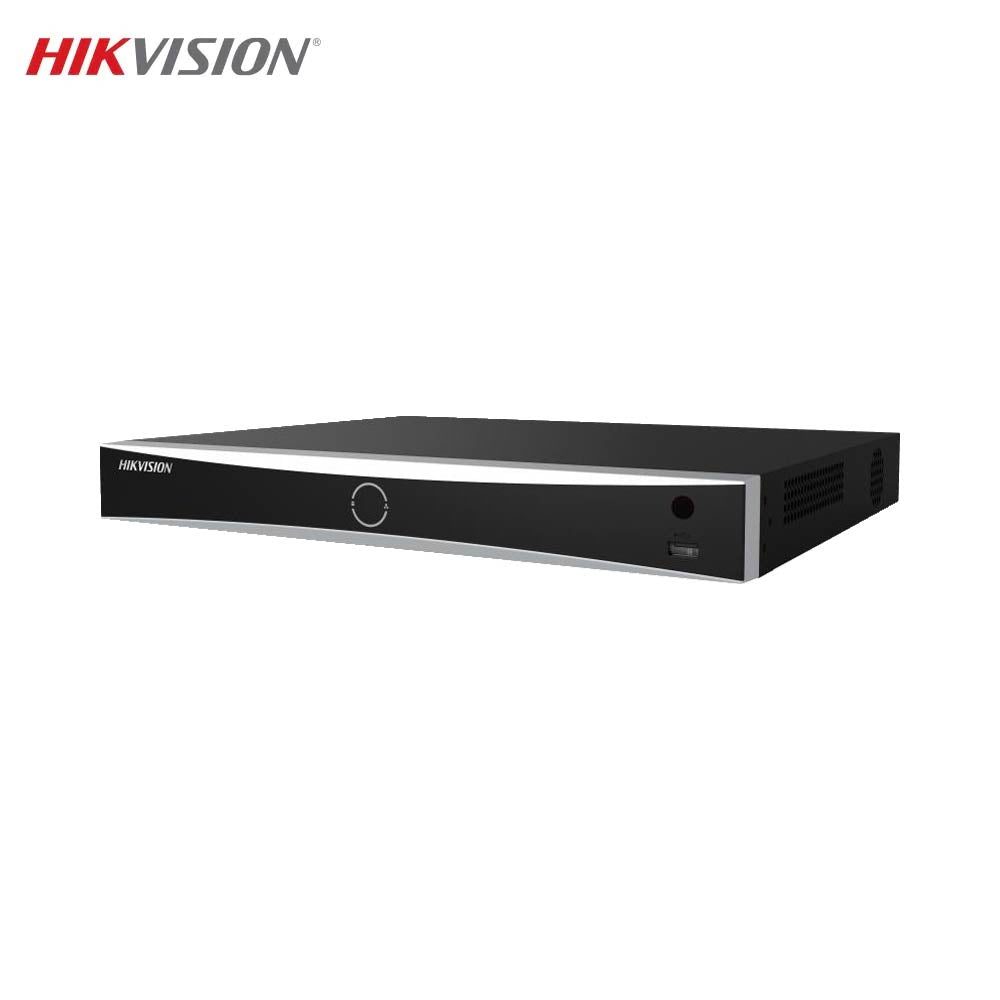 Enregistreur NVR avec IA Hikvision DS-7608NXI-K2/8P AcuSense (8 Channels PoE, 2 Ports HDD) Noir