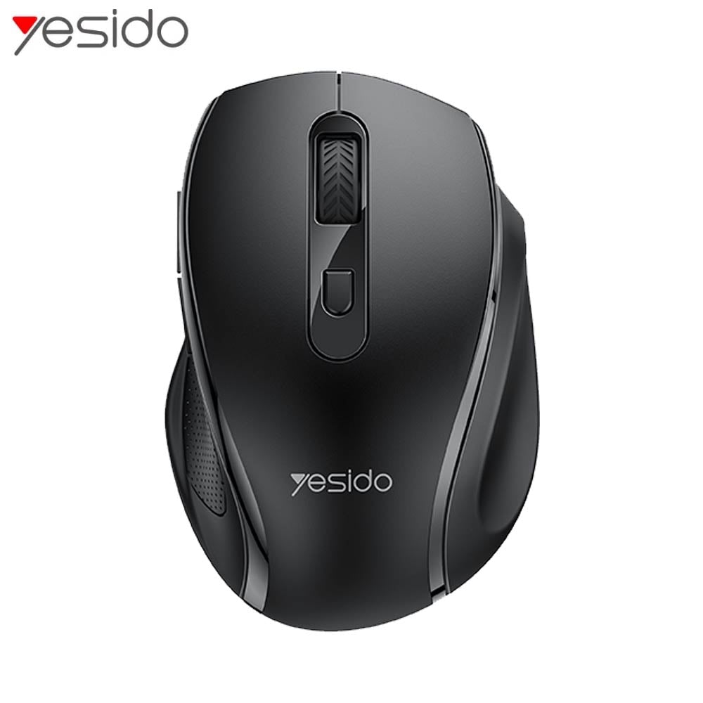 Souris sans Fil Yesido KB45 avec 6 Boutons Noir