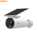 Caméra de Surveillance IA sans Fil Extérieure Imou Cell 3C All In One 3MP 2K Wi-Fi avec Batterie 5000mAh et Panneau Solaire IPC-K9DCP-3T0WE-V2-imou Blanc