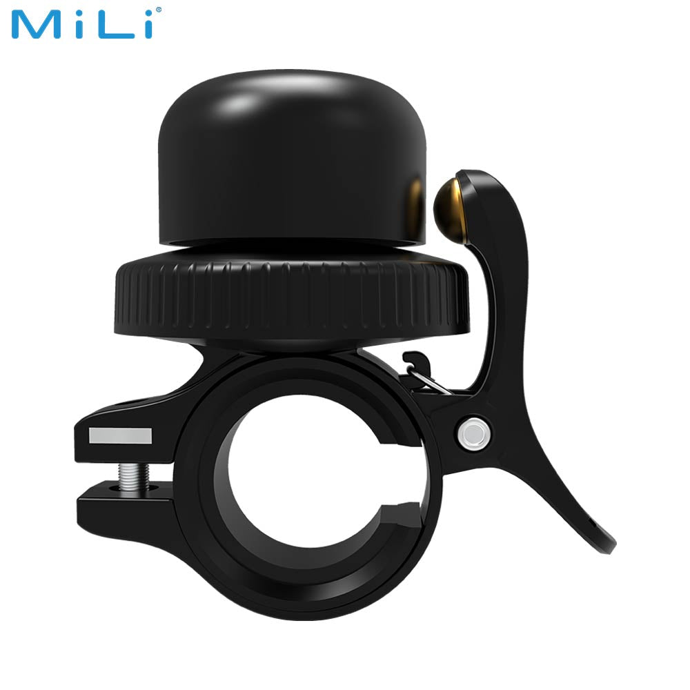 Traceur GPS pour Vélo MILI MiBell Sonnette Anti-Perte Apple Find My & Google Find Hub Noir