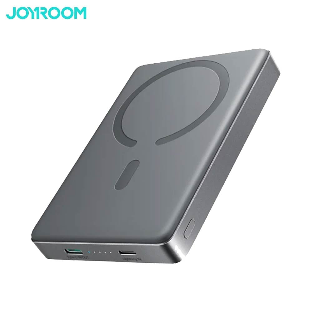 Batterie Externe Power Bank Sans Fil Magnétique JOYROOM JR-PBM08 Pro Ultra Fine 10000mAh 22.5W Titane Naturel