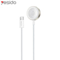 Chargeur Montre Connectée Yesido DS42 USB-C Blanc