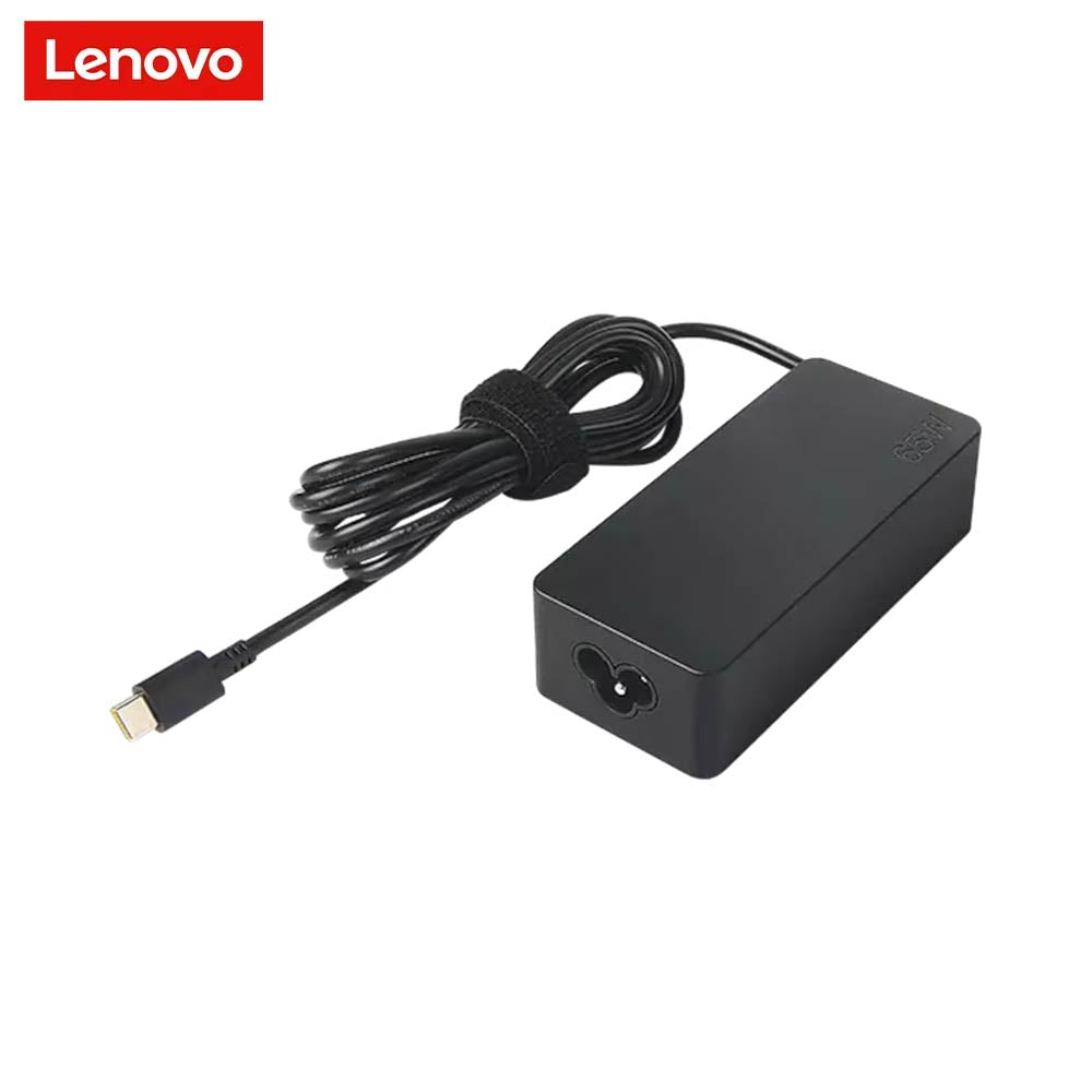 Chargeur PC Portable Original Lenovo 65W, USB-C (Grade A) - GX20P92529 (Bulk)