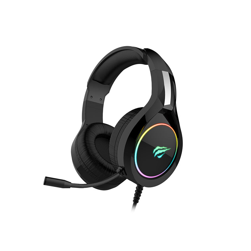 HAVIT – Casque Gaming RGB Filaire avec Microphone – Noir