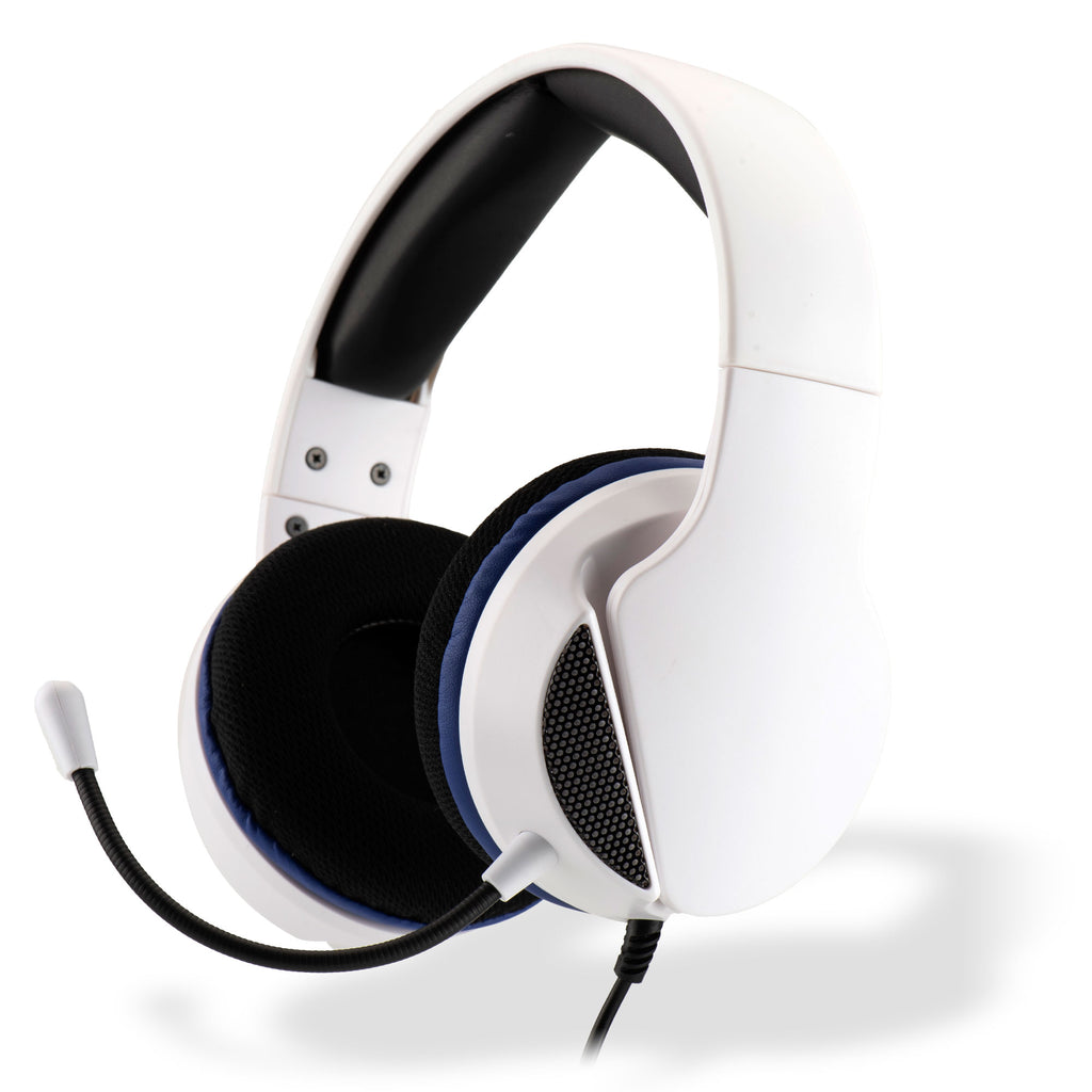 Freaks & Geeks – Casque Gaming Filaire SPX-300 Universel PS5 – Blanc & Noir