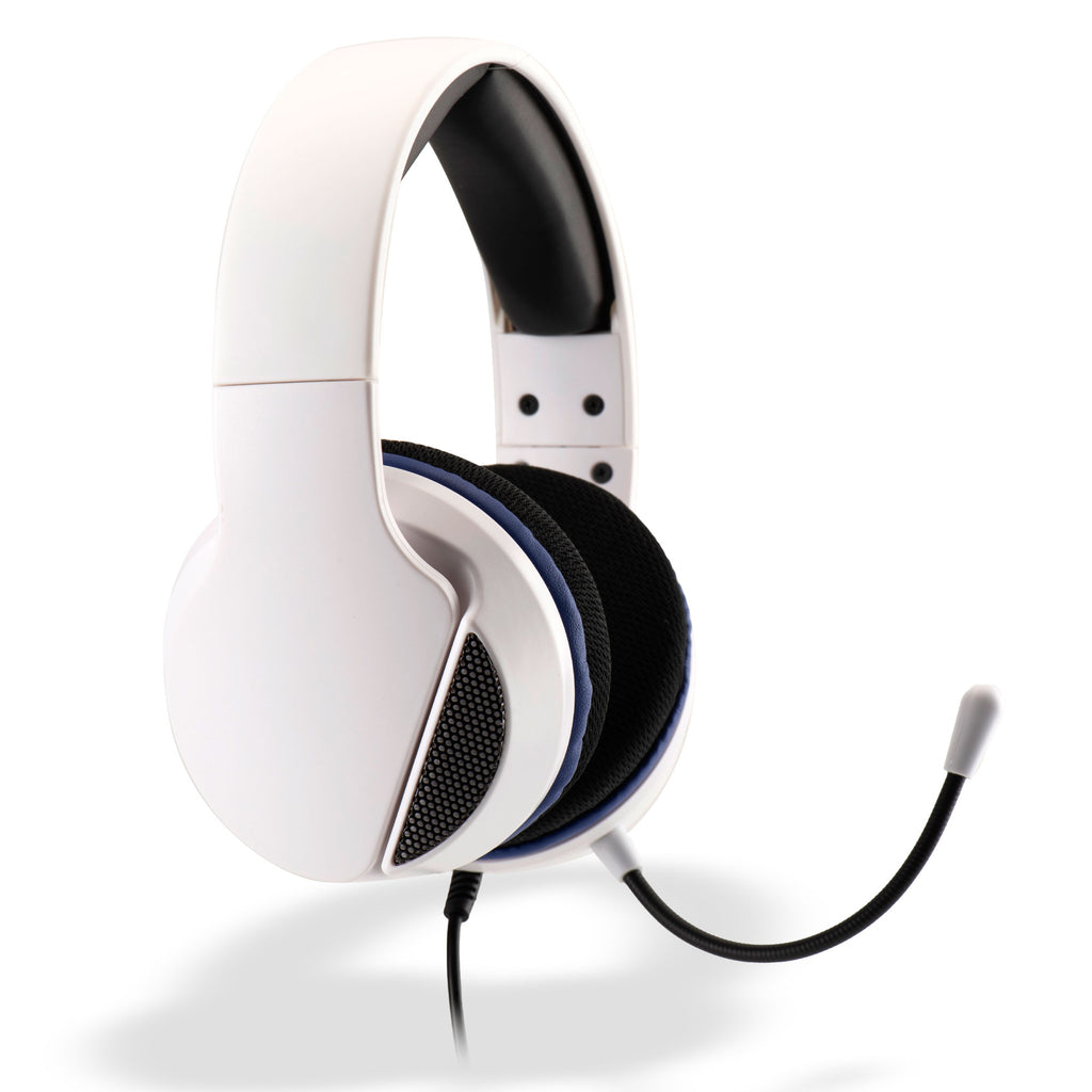 Freaks & Geeks – Casque Gaming Filaire SPX-300 Universel PS5 – Blanc & Noir