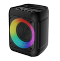HAVIT – Enceinte Bluetooth Trolley RGB 8W – Bluetooth 5.2, Type-C – Noire