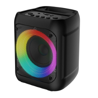 HAVIT – Enceinte Bluetooth Trolley RGB 8W – Bluetooth 5.2, Type-C – Noire