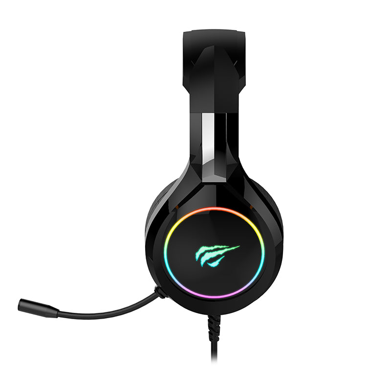 HAVIT – Casque Gaming RGB Filaire avec Microphone – Noir