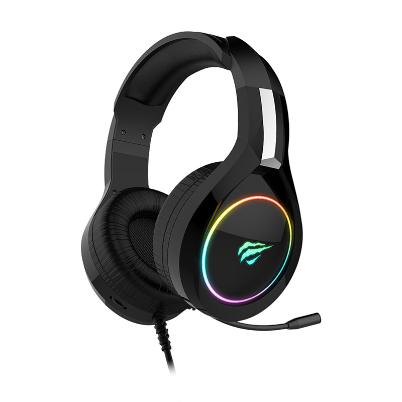 HAVIT – Casque Gaming RGB Filaire avec Microphone – Noir