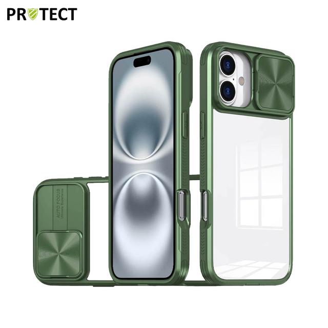 Coque IE027 PROTECT Apple iPhone 16 Vert Foncé