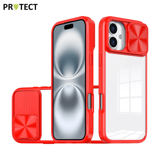 Coque IE027 PROTECT Apple iPhone 16 Plus Rouge