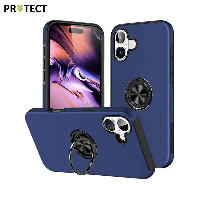 Coque PROTECT iPhone 16 – Bleu