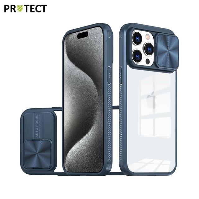 Coque PROTECT iPhone 15 Pro & iPhone 15 – Bleu
