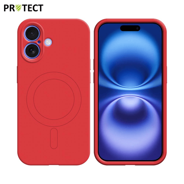 Coque IZ001 PROTECT Apple iPhone 16 MagSafe Rouge
