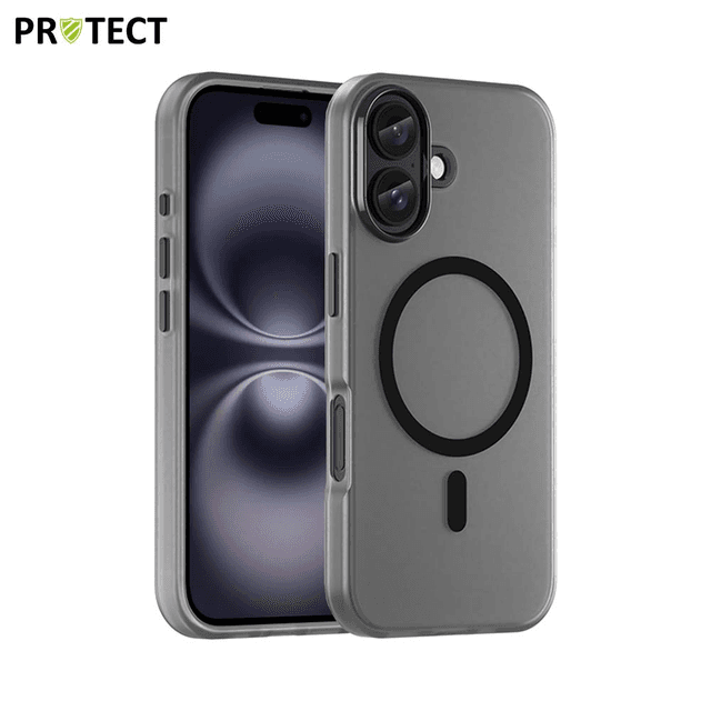 Coque MF-006 MagSafe PROTECT Apple iPhone 16 Noir