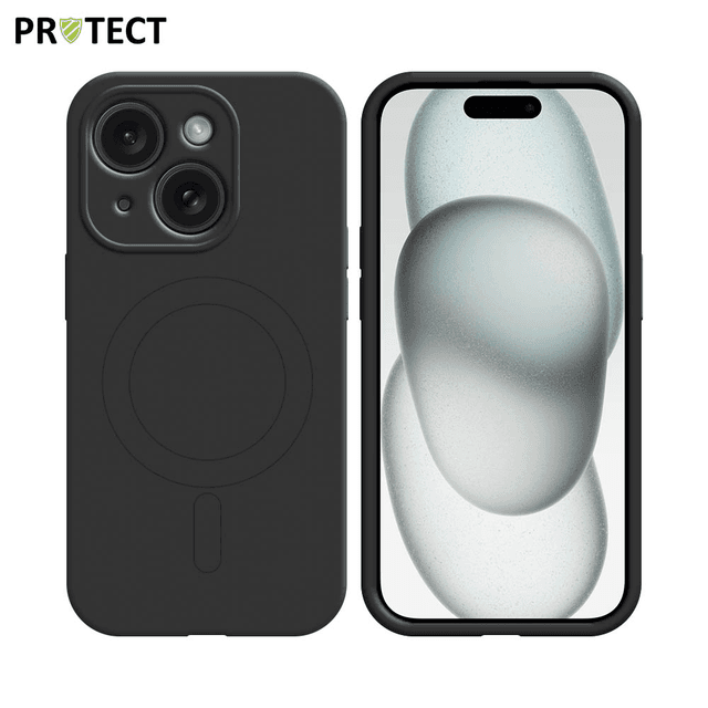 Coque IZ001 PROTECT Apple iPhone 15 Plus MagSafe Noir
