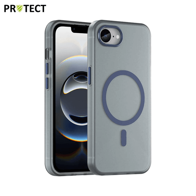 Coque MF-006 MagSafe PROTECT Apple iPhone 16e & 17e Bleu Marine