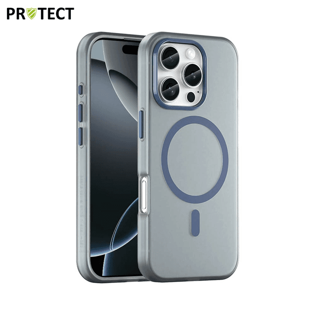 Coque MF-006 MagSafe PROTECT Apple iPhone 16 Pro Bleu Marine