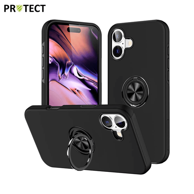 Coque PROTECT iPhone 16 Plus & iPhone 16 – Noir