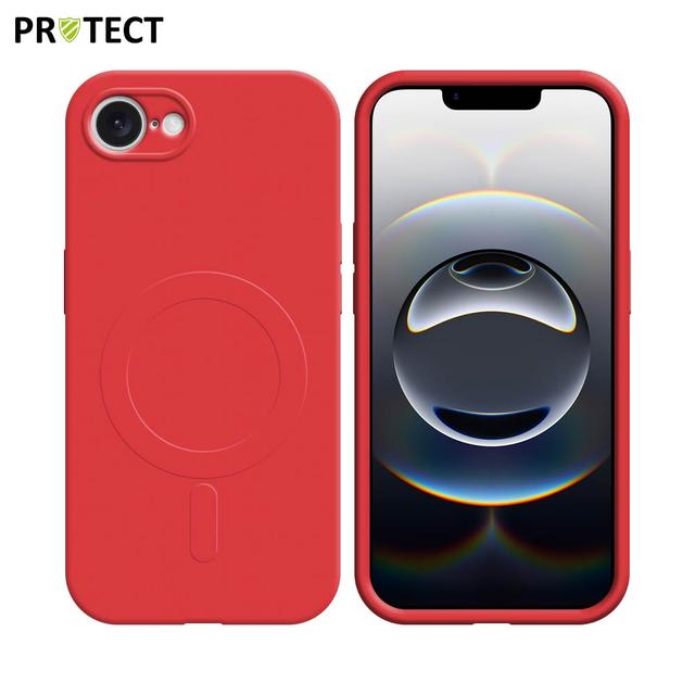 Coque IZ001 PROTECT Apple iPhone 16e & 17e MagSafe Rouge
