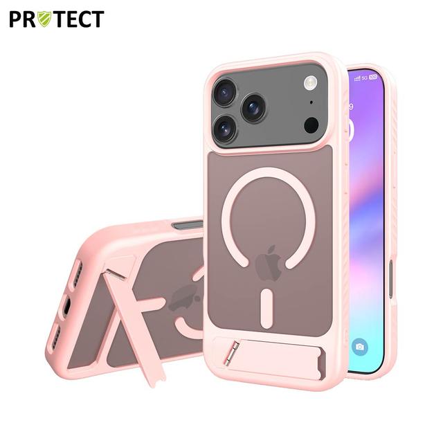 Coque MagSafe avec Support IF014 PROTECT Apple iPhone 17 Pro Max Rose