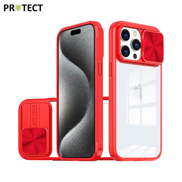 Coque IE027 PROTECT Apple iPhone 15 Pro Rouge