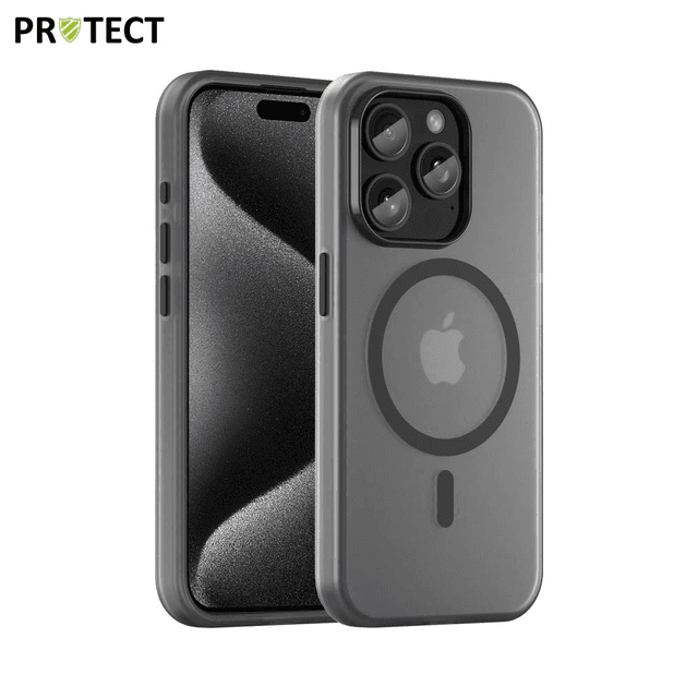 Coque MF-006 MagSafe PROTECT Apple iPhone 15 Pro Noir